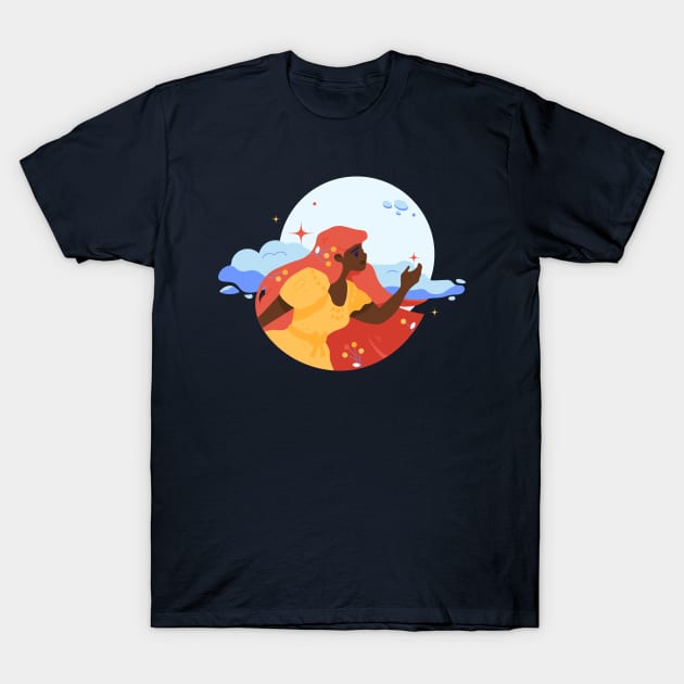 Reaching Out T-Shirt by kjm.illustrations